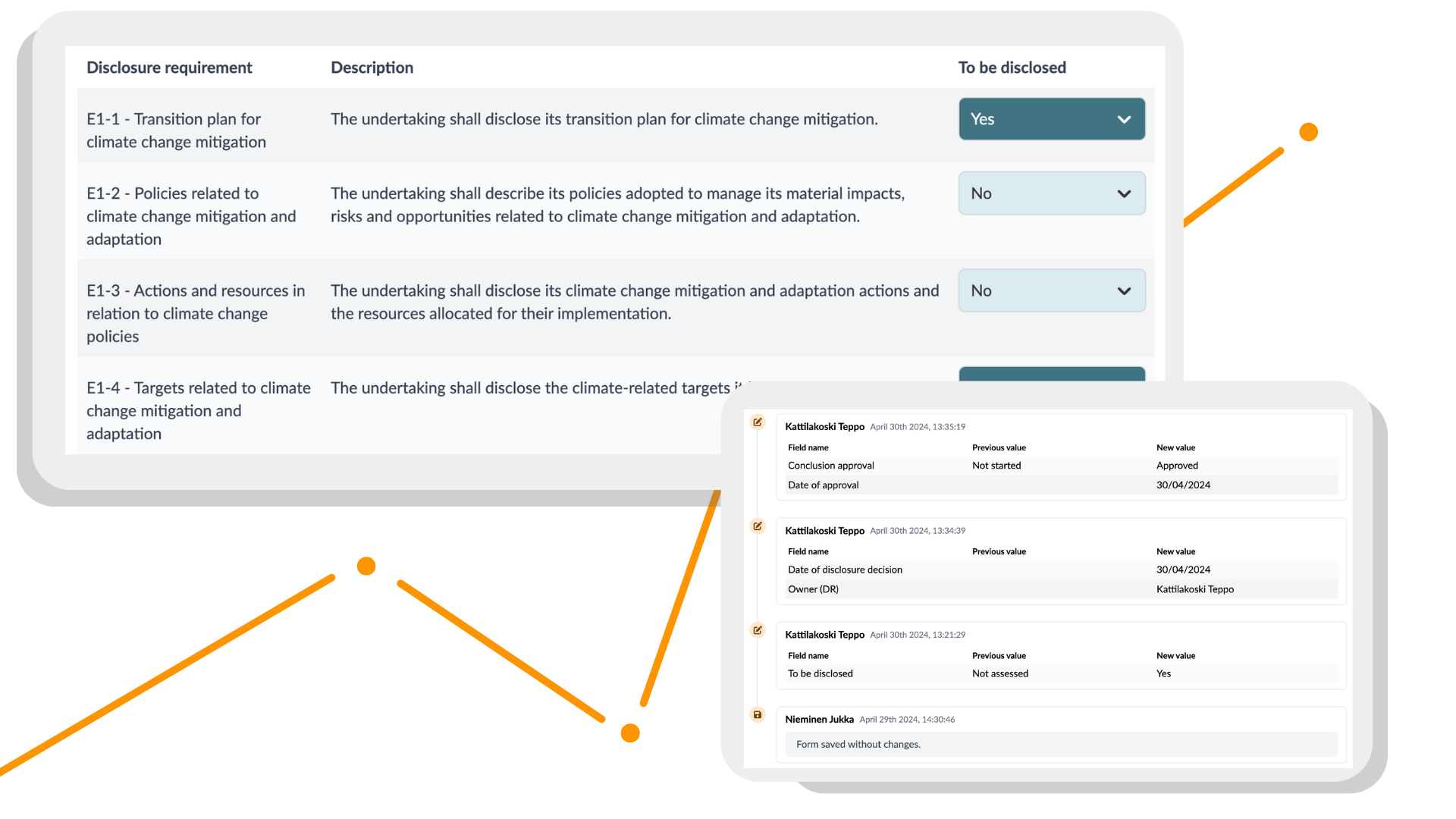 CSRD Sustainability Reporting Management